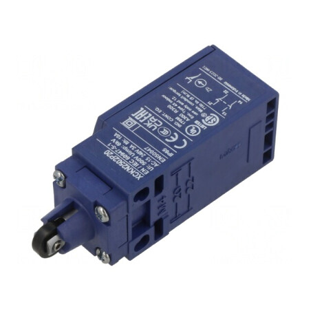 Limitator cursă rolă plastic Ø11mm NO NC 10A M20 x 1.5 | Electronic-mag.ro | Componente Electronice