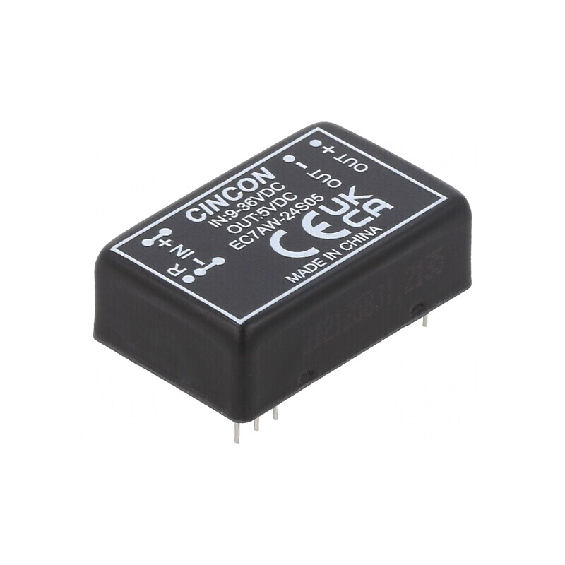 Convertor DC/DC 10W 9-36V la 5V 2000mA DIP24 EC7AW-24S05 | Electronic-mag.ro | Componente Electronice