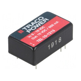 Convertor DC/DC 10W 9-18V la 15V 666mA DIP16 | Electronic-mag.ro | Componente Electronice