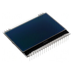 Afișaj LCD Grafic 128x64 FSTN Negativ Negru | Electronic-mag.ro | Componente Electronice