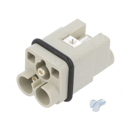 Conector: HDC Han Q dimensiune 3A 21x21mm -40÷125°C tată 400V, 09120022651 | Electronic-mag.ro | Componente Electronice