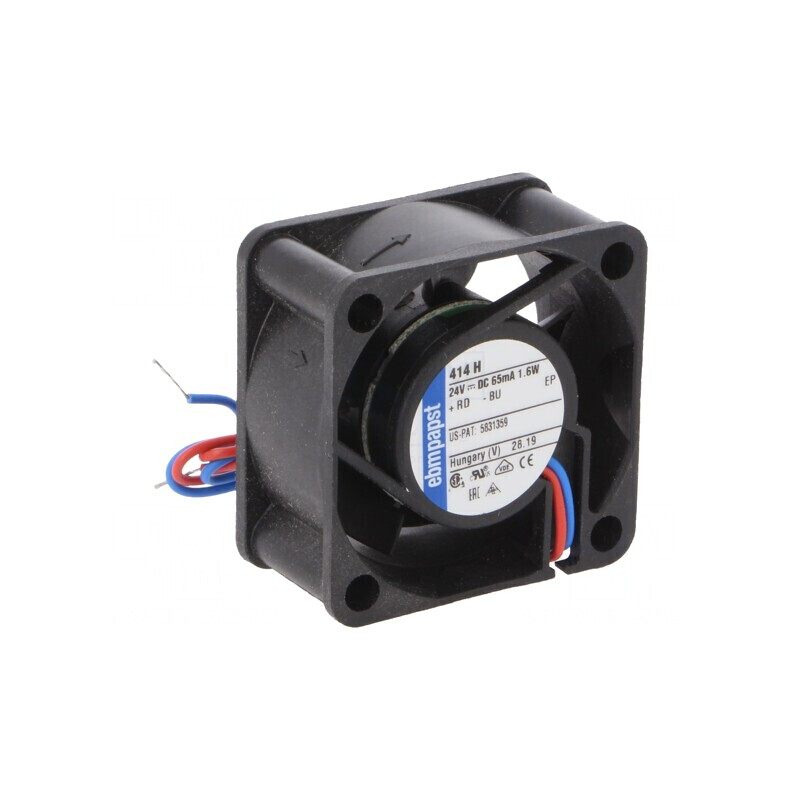 Ventilator Axial 24V DC 40x40x20mm 13m3/h 29dBA | Electronic-mag.ro | Componente Electronice