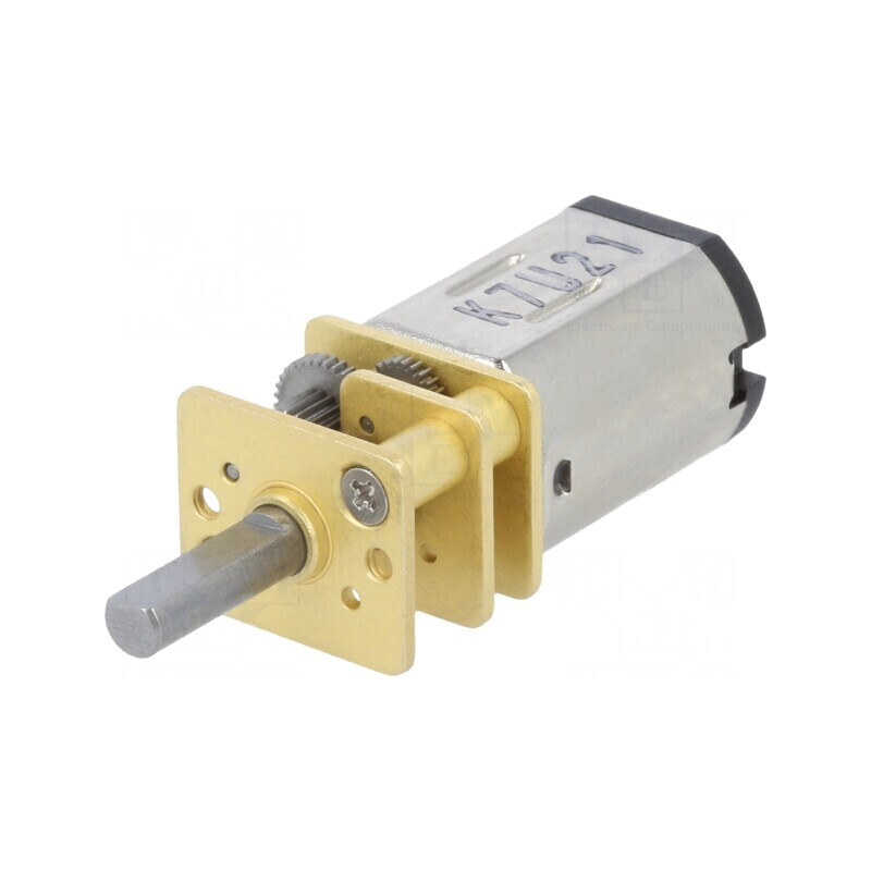 Motor DC cu Transmisie HPCB 12V 15:1 Micro Metal | Electronic-mag.ro | Componente Electronice
