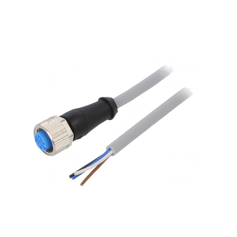 Cablu de conectare M12 4PIN 10m IP67 | Electronic-mag.ro | Componente Electronice