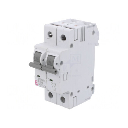 Întrerupător Supracurent 63A 2 Poli | Electronic-mag.ro | Componente Electronice