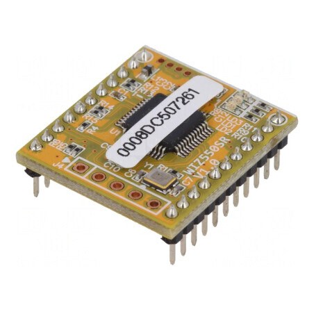Modul Ethernet ARM Cortex M3 W5500 UART 22 pini WIZ550SR | Electronic-mag.ro | Componente Electronice