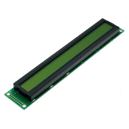 Afișaj LCD Alfanumeric 40x2 STN Positive 182x33.5x11.4mm | Electronic-mag.ro | Componente Electronice