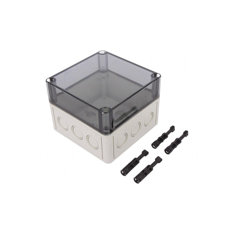 Carcasă Universală Polistiren 130x130x99mm | Electronic-mag.ro | Componente Electronice