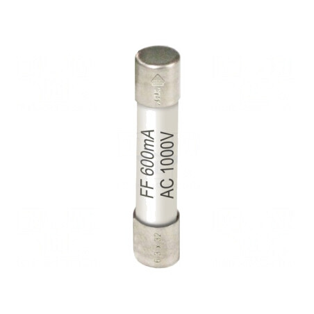Siguranță 600mA 1kV 6,3x32mm 10buc. | Electronic-mag.ro | Componente Electronice
