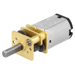 Motor DC cu Transmisie HPCB 6V 1.5A Ax Crestătură D 30:1 | Electronic-mag.ro | Componente Electronice