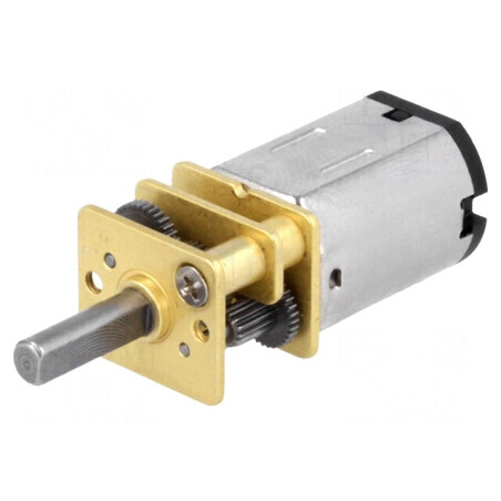 Motor DC cu Transmisie HPCB 6V 1.5A Ax Crestătură D 30:1 | Electronic-mag.ro | Componente Electronice