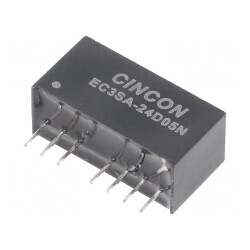Convertor DC/DC 3W 18-36V la 5V/-5V SIP8 | Electronic-mag.ro | Componente Electronice