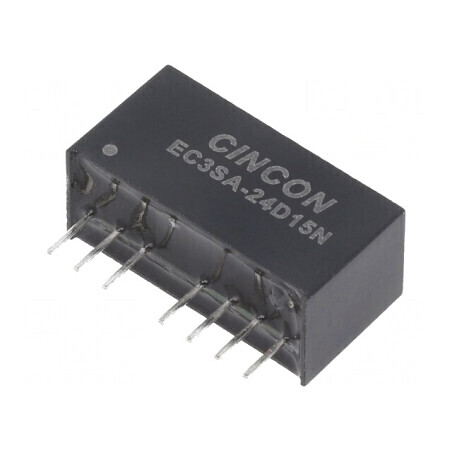 Convertor DC/DC 3W 18-36V la 15V/-15V SIP8 | Electronic-mag.ro | Componente Electronice