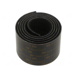 Bandă Arici Neagră 50mm x 1m Aderență Acrilică | Electronic-mag.ro | Componente Electronice
