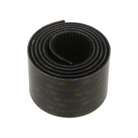 Bandă Arici Neagră 50mm x 1m Aderență Acrilică | Electronic-mag.ro | Componente Electronice