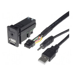 Adaptor USB/AUX compatibil Subaru și Toyota | Electronic-mag.ro | Componente Electronice