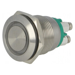 Comutator Anti-Vandalism 2 Pozitii SPST-NO IP66 0.05A 24VDC | Electronic-mag.ro | Componente Electronice