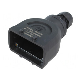 Carcasă pentru Conectori HDC Han-Eco B 10B Drept | Electronic-mag.ro | Componente Electronice
