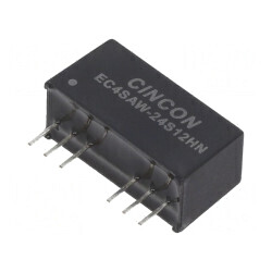 Convertor DC/DC 12V 500mA SIP8 | Electronic-mag.ro | Componente Electronice