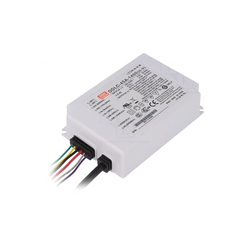 Alimentator LED 45W 19-32V 1400mA | Electronic-mag.ro | Componente Electronice