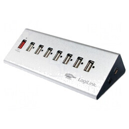 Hub USB 2.0 cu 7 Porturi și Încărcător Rapid | Electronic-mag.ro | Componente Electronice