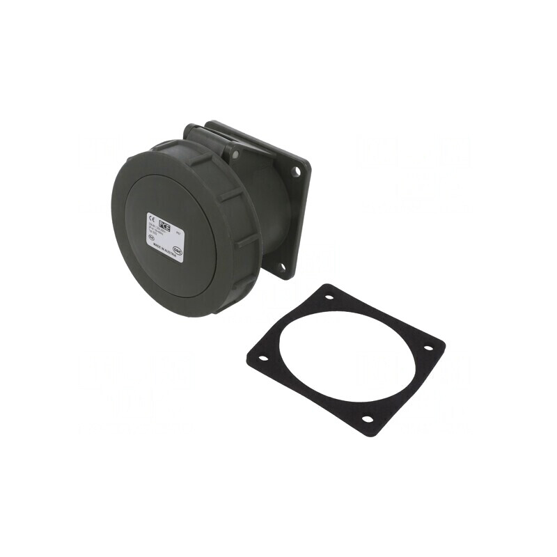 Conector Alimentare AC Trifazat Soclu Mamă 32A 230VAC IP67 | Electronic-mag.ro | Componente Electronice