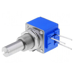 Potentiometru axial 5kΩ 2W 6,35mm linear