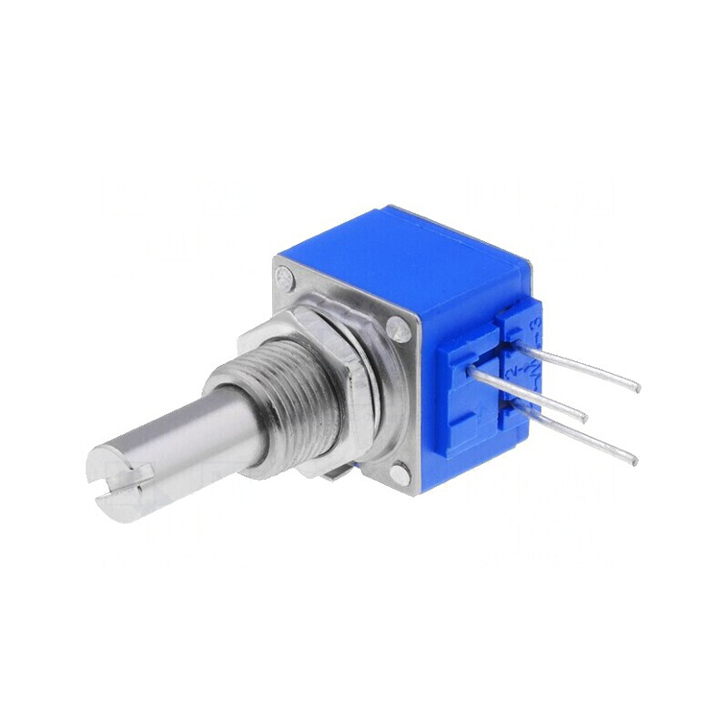 Potentiometru axial 5kΩ 2W 6,35mm linear | Electronic-mag.ro | Componente Electronice