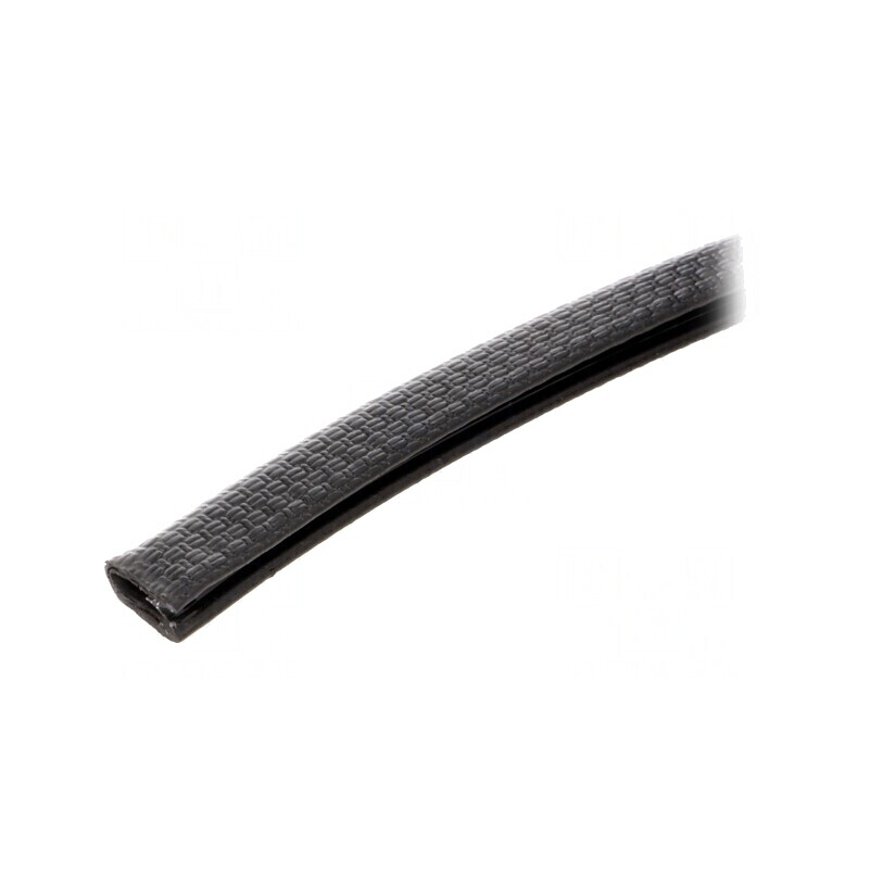 Ecran PVC Negru 10m x 9,5mm | Electronic-mag.ro | Componente Electronice