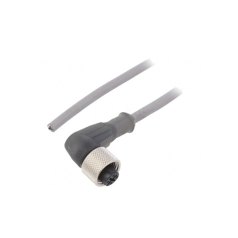 Cablu de Conectare M12 în Unghi 10m 250VAC 3,1A | Electronic-mag.ro | Componente Electronice
