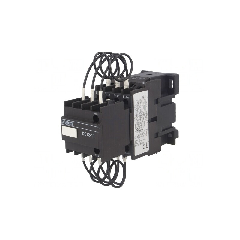 Contactor 3P pentru Șină DIN 240/440VAC KC12-11 | Electronic-mag.ro | Componente Electronice