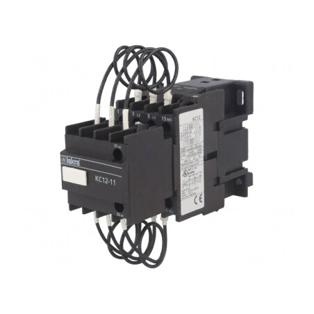 Contactor 3P pentru Șină DIN 240/440VAC KC12-11 | Electronic-mag.ro | Componente Electronice