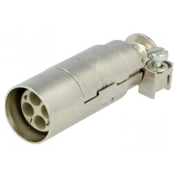 Conector HDC Han Modular Quintax 4 PIN Ecranat UL94V-0 | Electronic-mag.ro | Componente Electronice