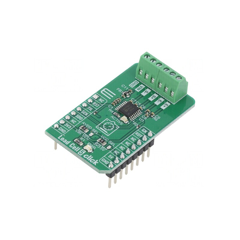 Sensor de Forță LOAD CELL 5 CLICK SPI AD7780 | Electronic-mag.ro | Componente Electronice Sensor de Forță LOAD CELL 5 CLICK SPI AD7780 | Electronic-mag.ro | Componente Electronice