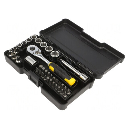 Set Chei Tubulare 1/4 37 Buc. | Electronic-mag.ro | Componente Electronice