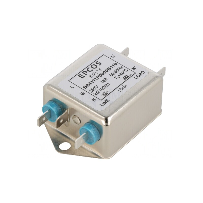 Filtru Anti-Interferențe Monofazat 250VAC 16A | Electronic-mag.ro | Componente Electronice