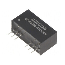 Convertor DC/DC 10W 18-75V la 5V și -5V SIP8 | Electronic-mag.ro | Componente Electronice