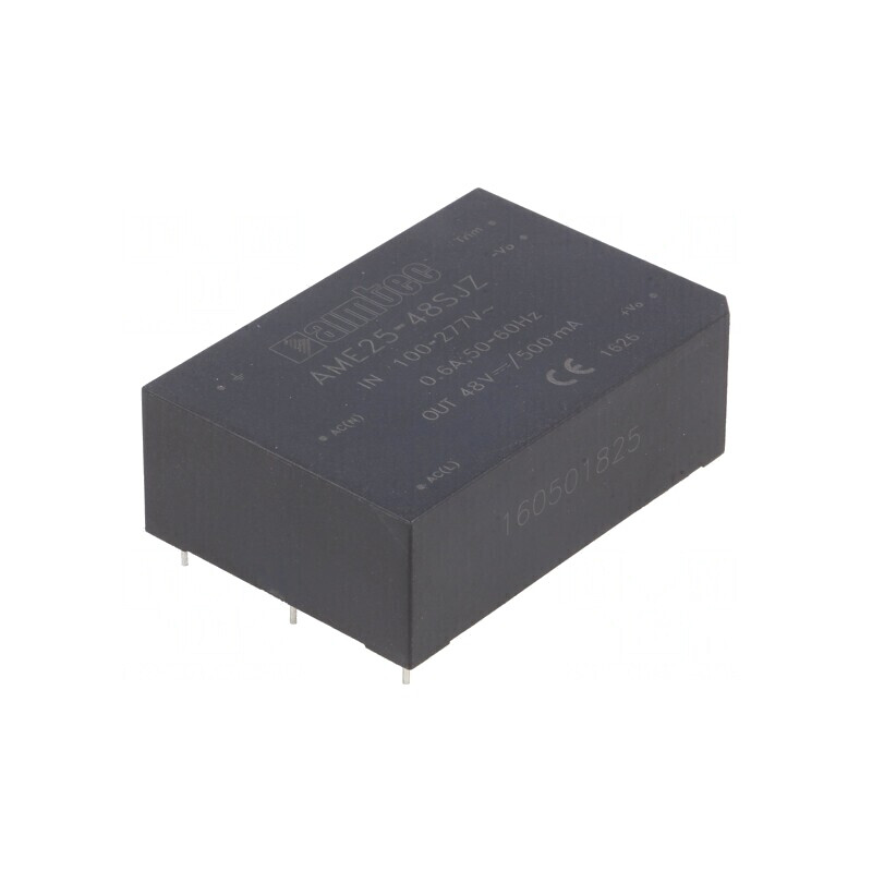 Convertor AC/DC 25W 48VDC AME25-48SJZ | Electronic-mag.ro | Componente Electronice