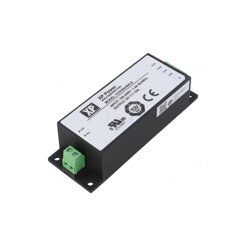 Alimentator: pulsatoriu pt.încastrare 60W 5VDC 10A OUT: 1 83%: cod: ECE60US05-S,  | Electronic-mag.ro | Componente Electronice
