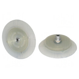 Ventuză 95mm cu Filet G1/4 Duritate 55 Shore | Electronic-mag.ro | Componente Electronice