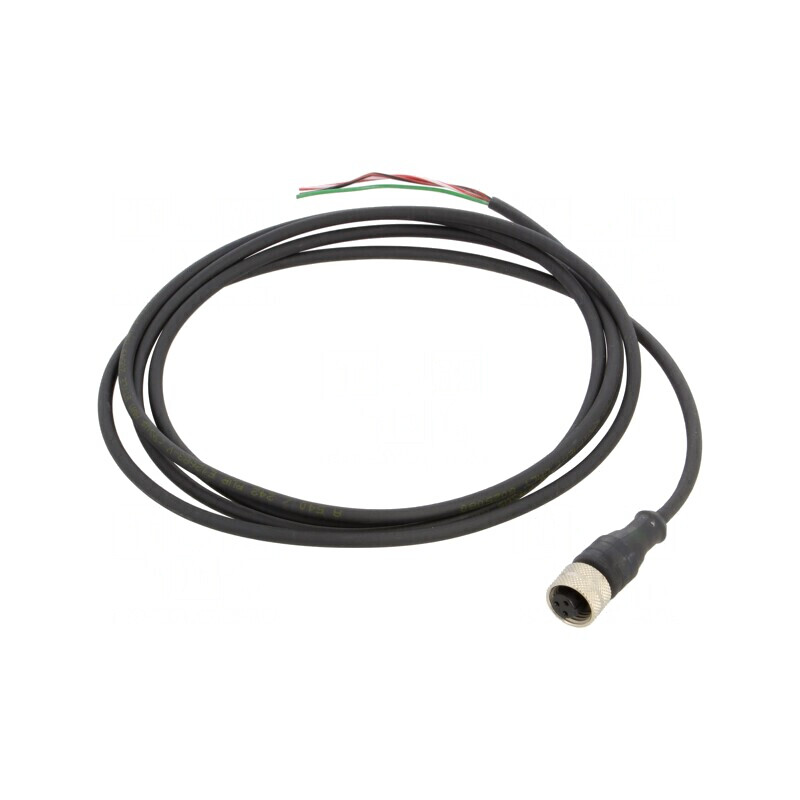 Cablu de conectare UNF 1/2-20 2m 250VAC 4A | Electronic-mag.ro | Componente Electronice