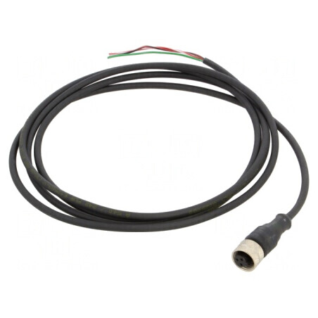 Cablu de conectare UNF 1/2-20 2m 250VAC 4A | Electronic-mag.ro | Componente Electronice