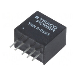 Convertor DC/DC 3W 4,5-13,2V la 15V/-15V | Electronic-mag.ro | Componente Electronice