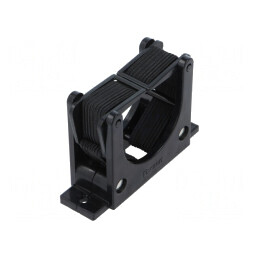 Element de susținere poliamidă neagră 24,1mm x 73,7mm | Electronic-mag.ro | Componente Electronice