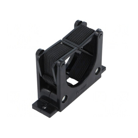 Element de susținere poliamidă neagră 24,1mm x 73,7mm | Electronic-mag.ro | Componente Electronice