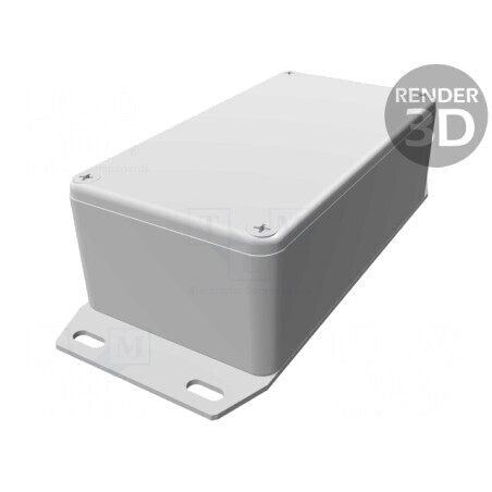 Carcasă Universală cu Lame de Fixare 60x112x38mm | Electronic-mag.ro | Componente Electronice