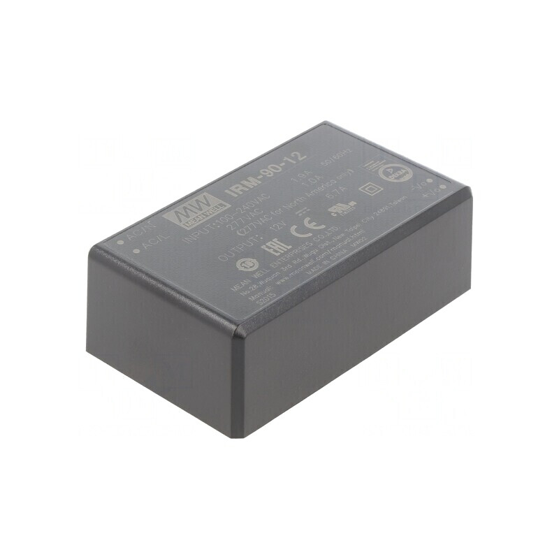 Convertor AC/DC 80W 12VDC IRM-90-12 | Electronic-mag.ro | Componente Electronice
