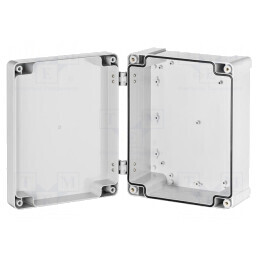 Carcasă Universală Policarbonat 190x240x105 mm Set 1 | Electronic-mag.ro | Componente Electronice