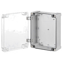Carcasă Universală Policarbonat 190x240x105mm Set 2 | Electronic-mag.ro | Componente Electronice