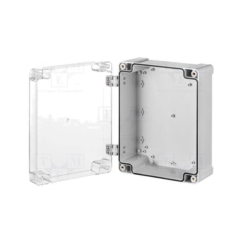 Carcasă Universală Policarbonat 190x240x105mm Set 2 | Electronic-mag.ro | Componente Electronice
